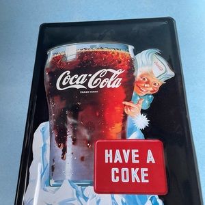 EUC Coca Cola Sprite Boy Metal Wall Print